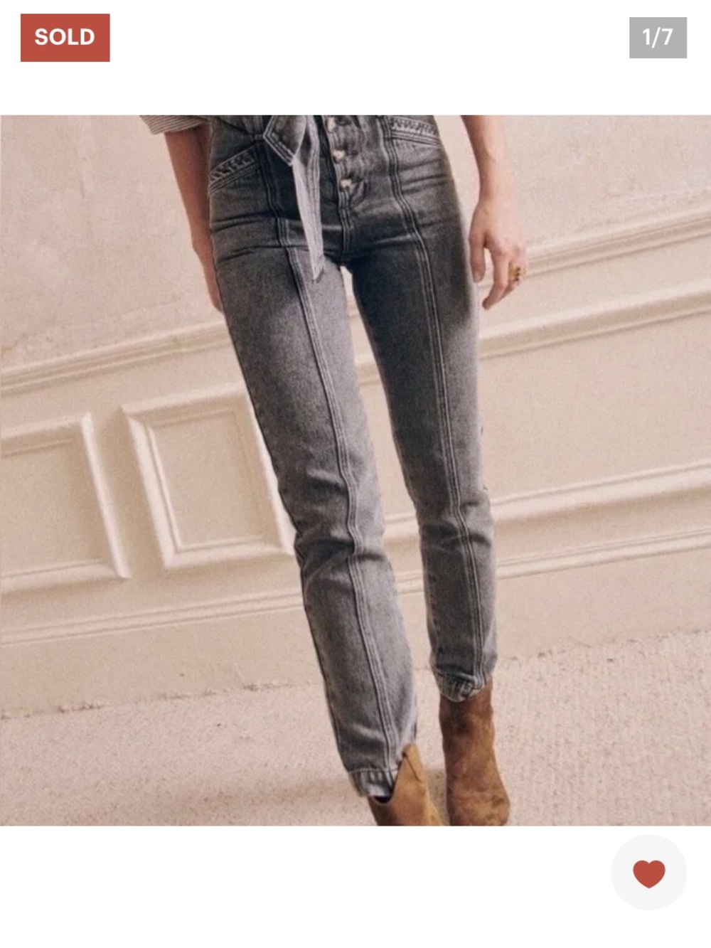 Sezane High-Rise Jeans